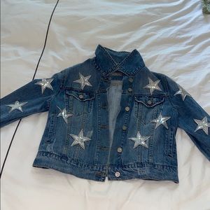 Star denim jacket